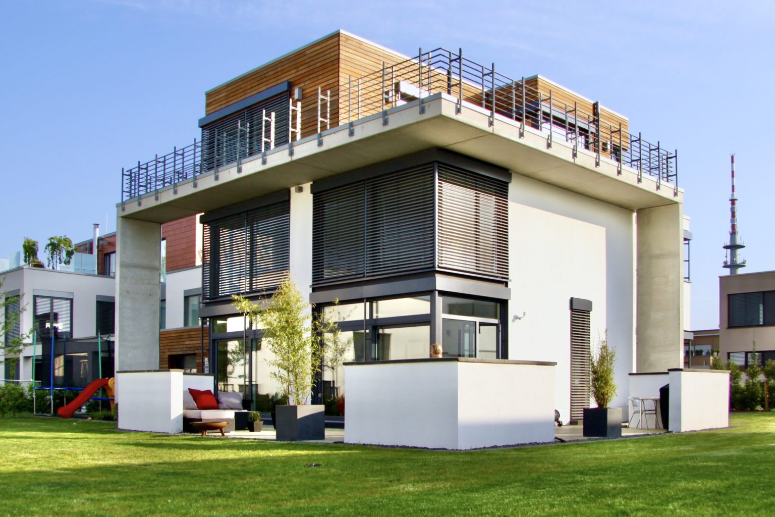 TR-Petrisberg: Architektonisches Highlight.
